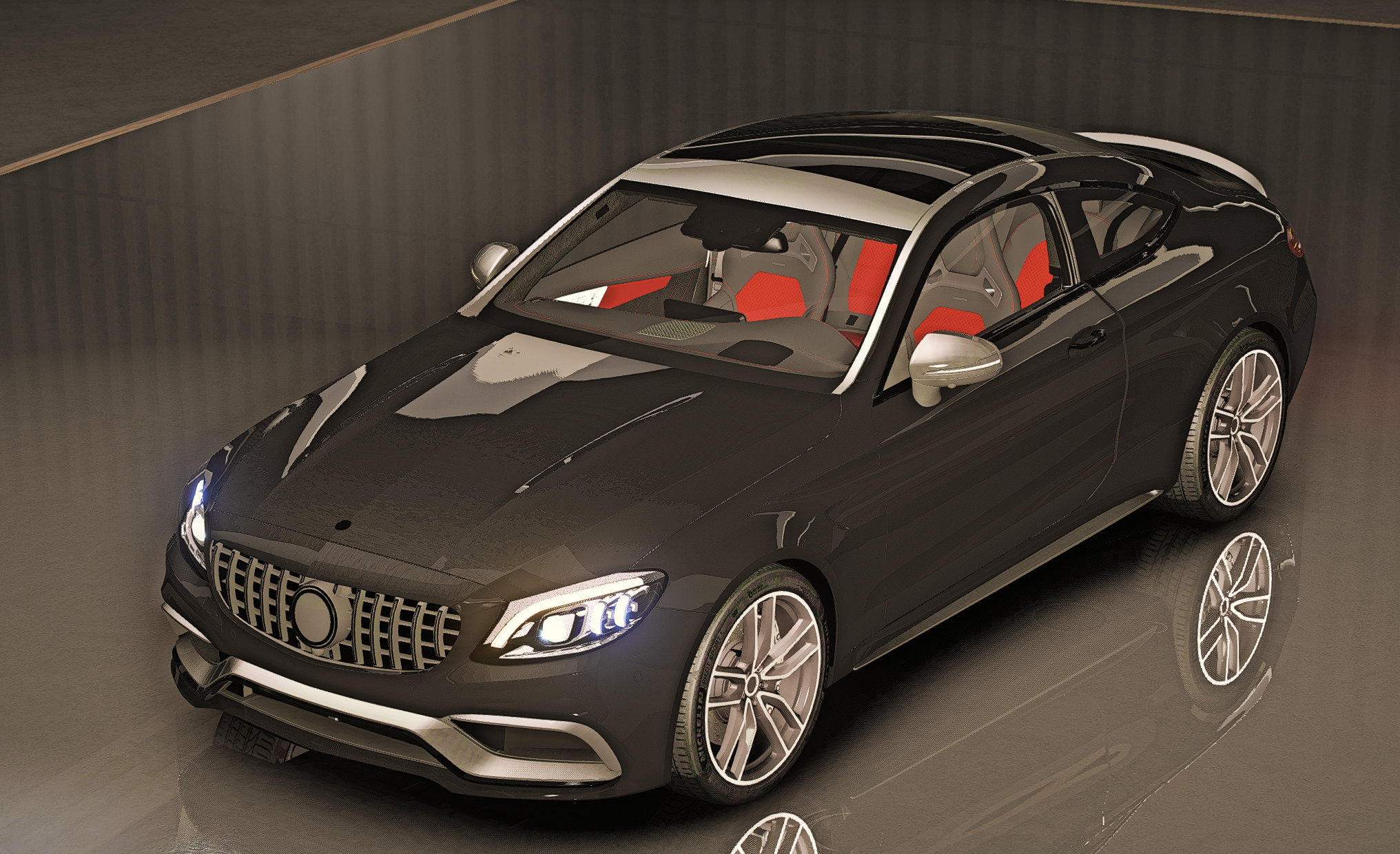 Mercedes-Benz C63 AMG Coupe
