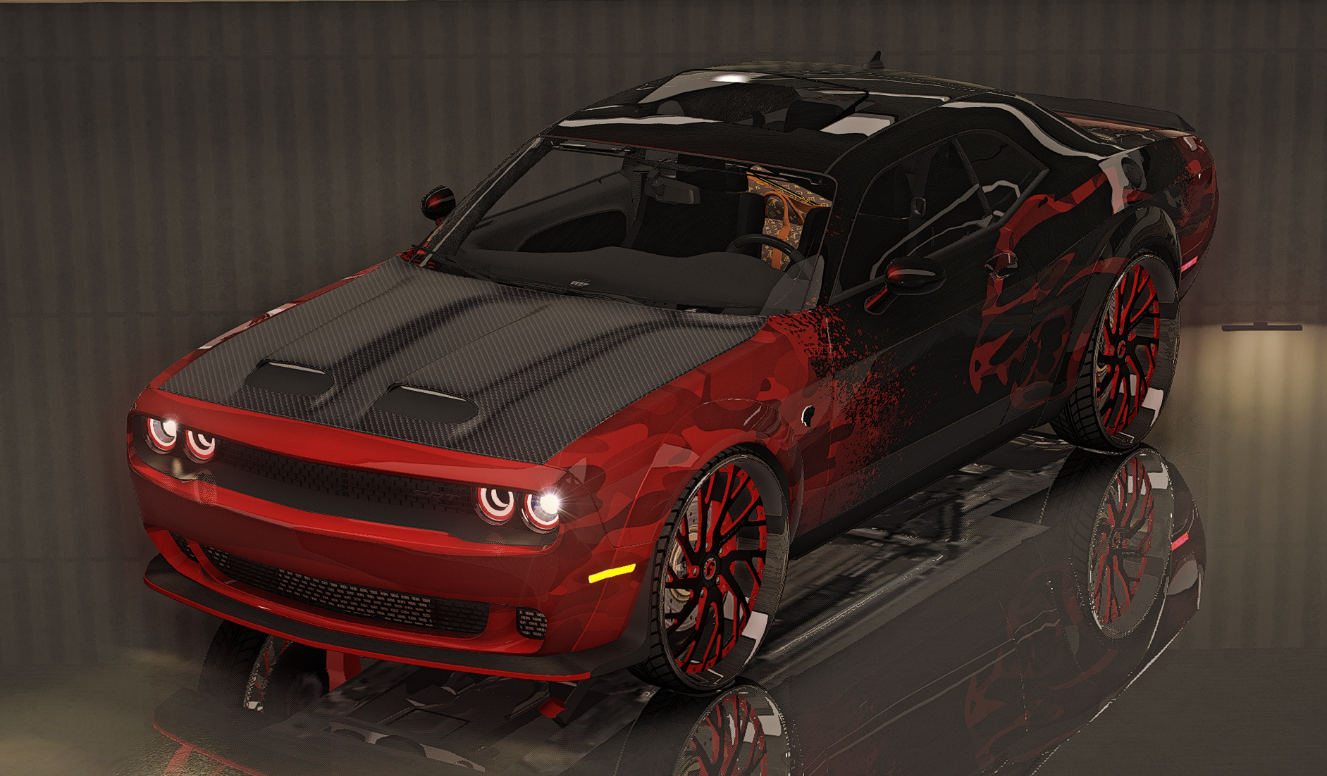 Dodge Challenger DemonCat
