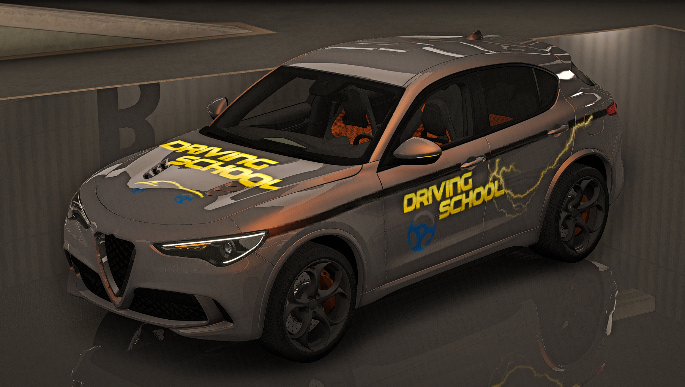 Alfa Romeo Stelvio Driving School