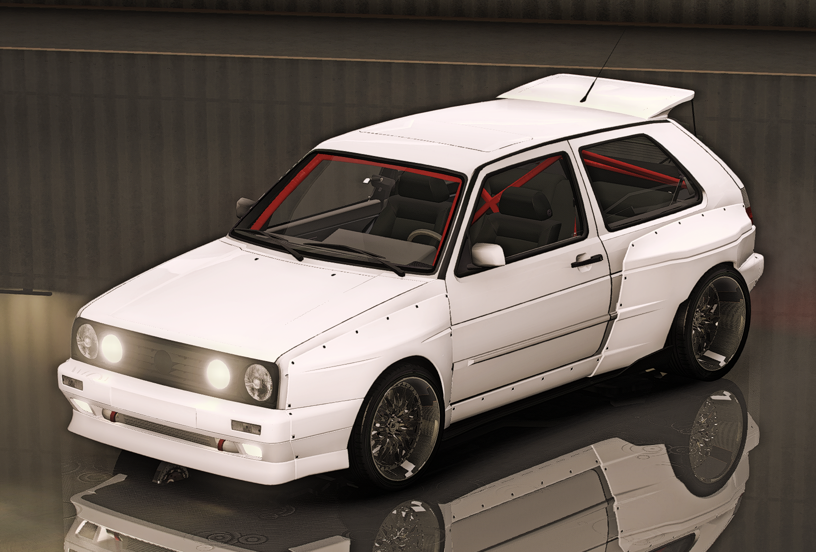 Volkswagen Golf Mk2 Widebody