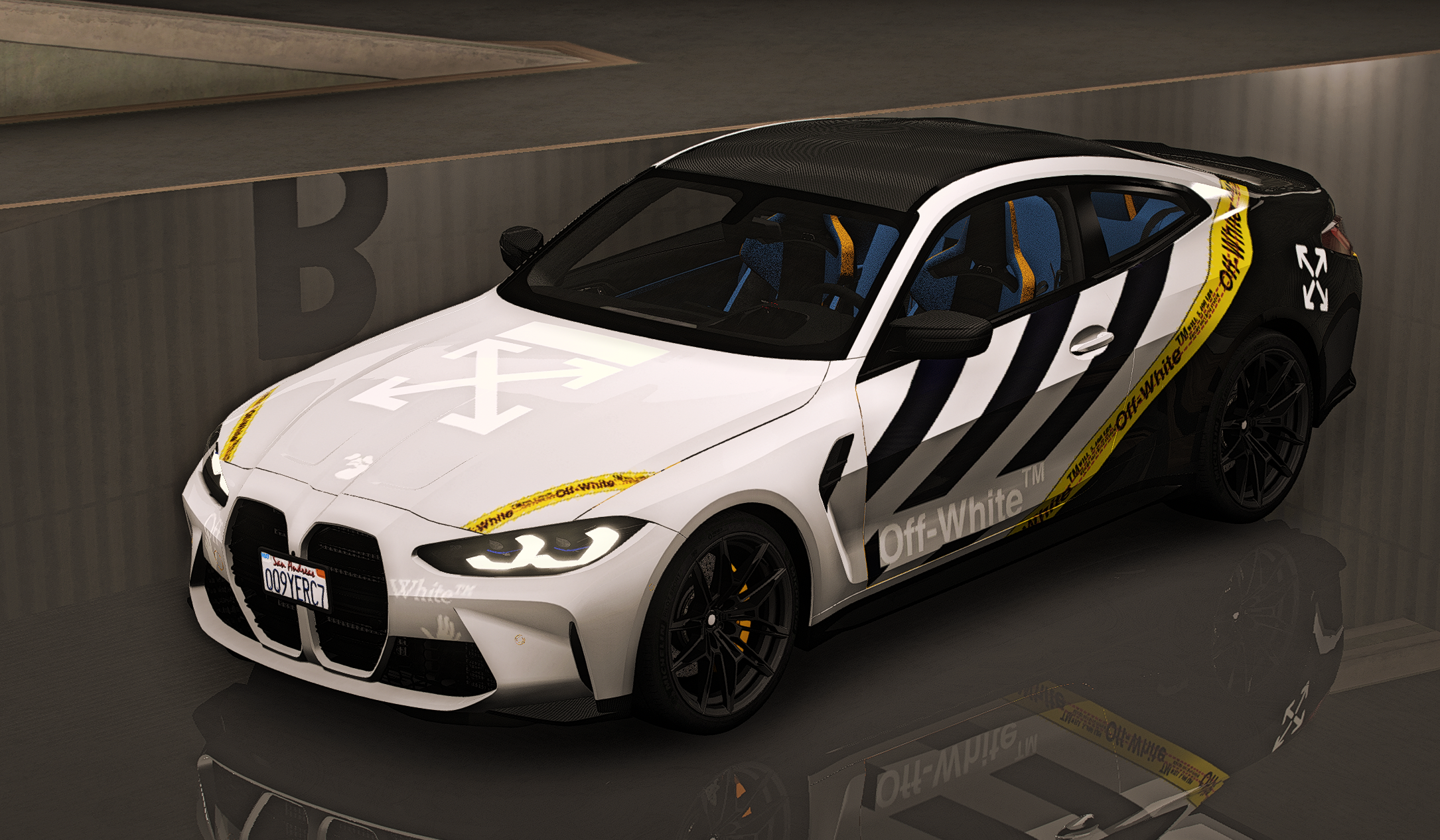2024 BMW M4 Off-White