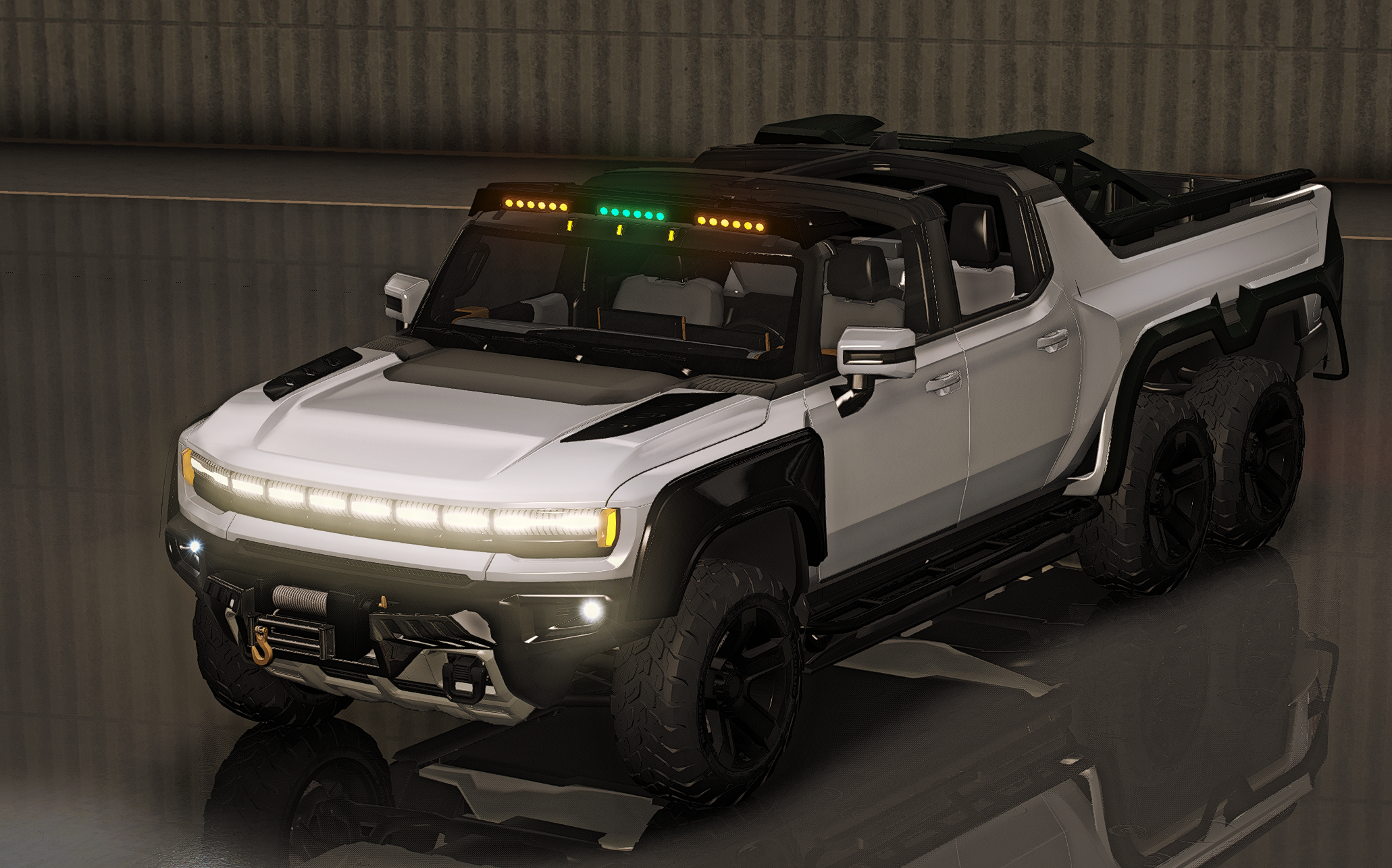 GMC Hummer EV 6x6