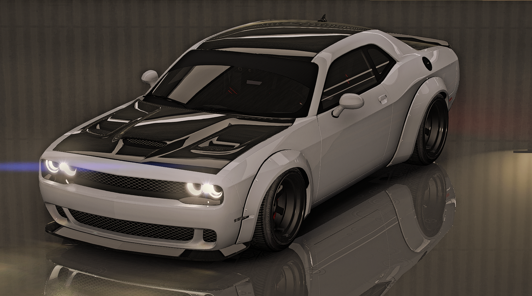 Dodge Challenger Hellcat Liberty Walk