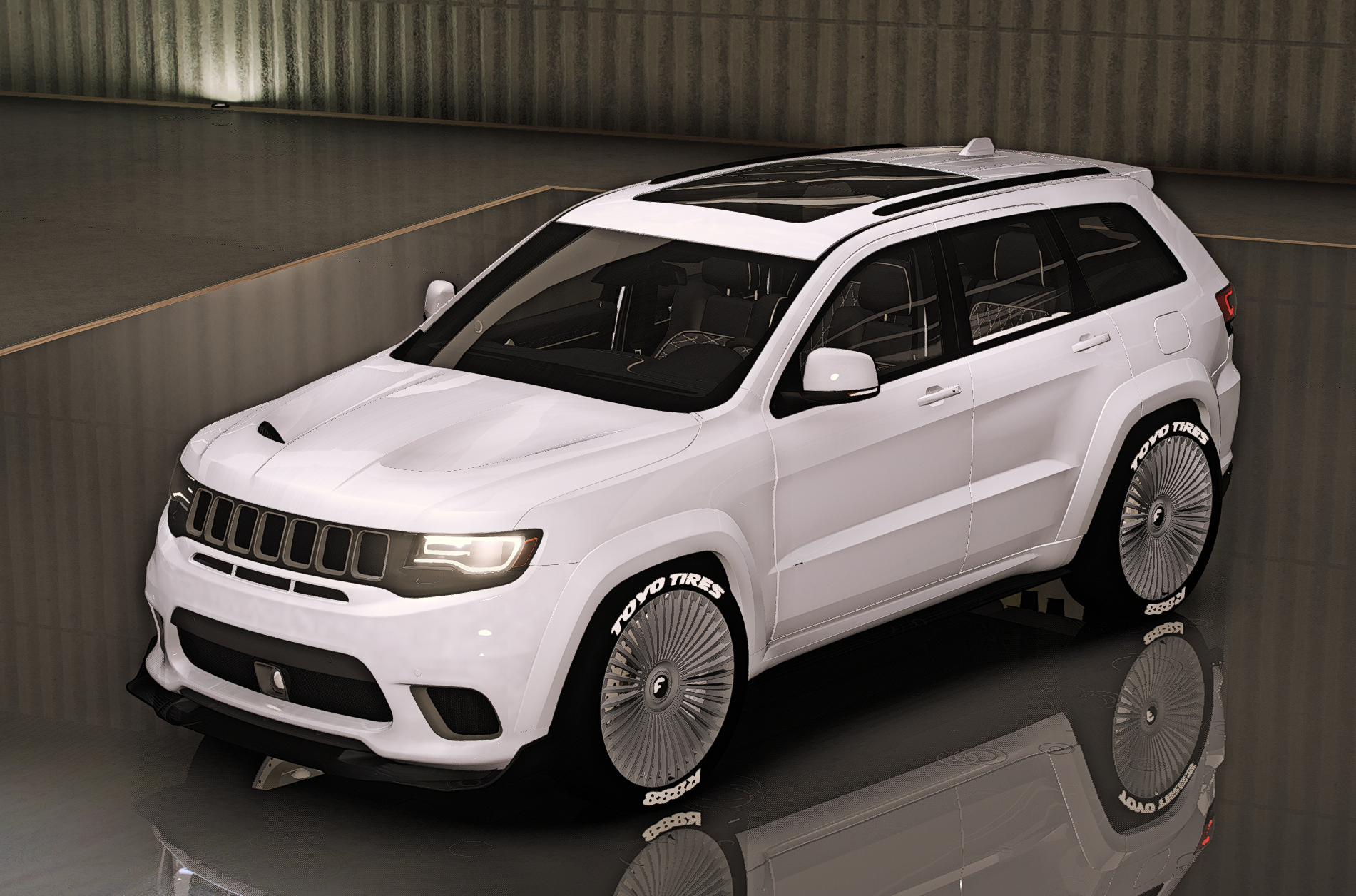 Jeep Grand Cherokee Trackhawk Modded